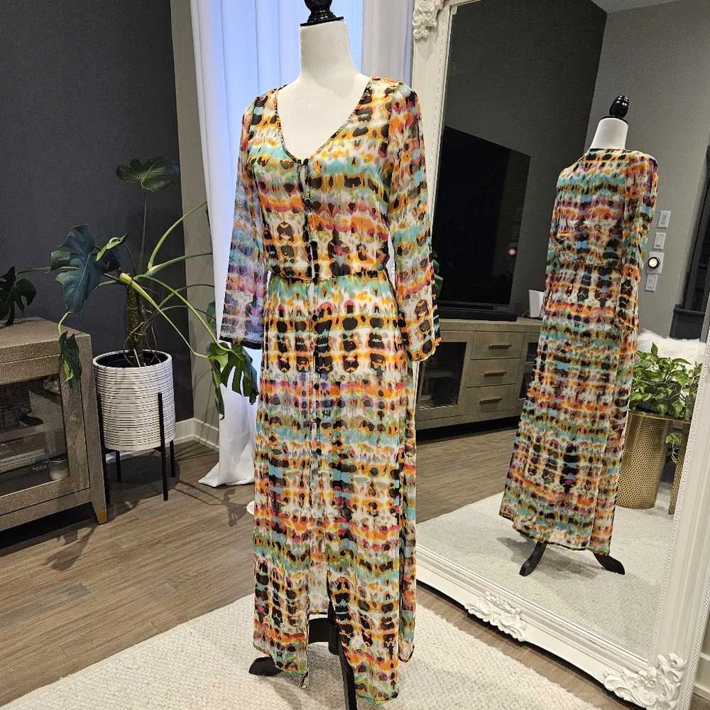 Tie-dye dress